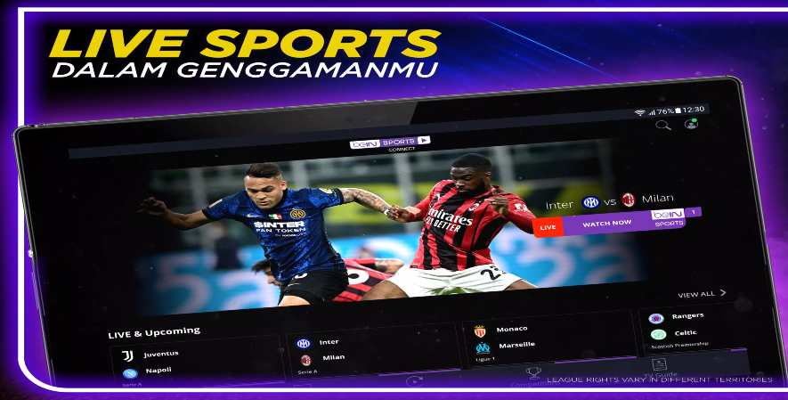 Simak 8 Aplikasi Live Streaming Bola Gratis Terbaik Saat Ini_7. beIN Sports Connect