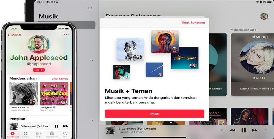 Cara Streaming dan Download Lagu di iPhone Bagi User Baru_Cara Menyimpan Lagu Ke dalam Daftar Pustaka di Apple Music